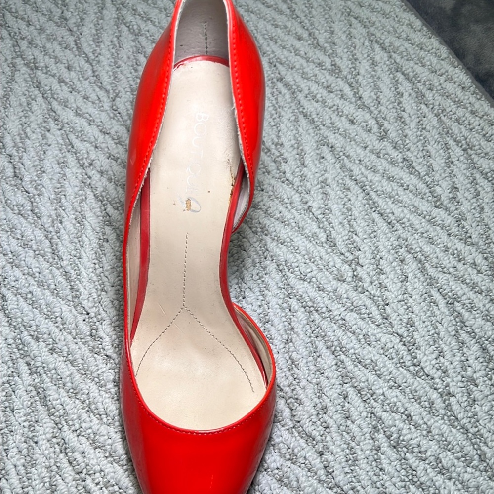 Elegant Leather‎ Heels size 7.5. Boutique 9. - Picture 11 of 12